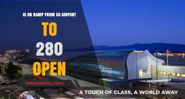 Is the On-Ramp from San Jose Airport to 280 Open?