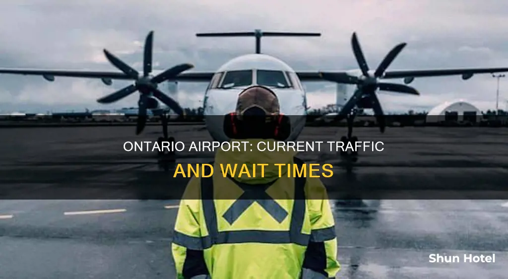 is ontario airport busy right now