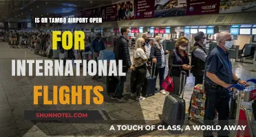 Is OR Tambo Airport Open for International Flights? Latest Updates