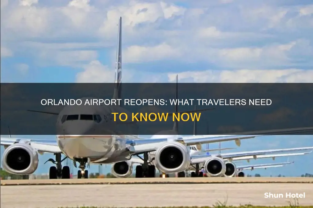 is orlando airport back open