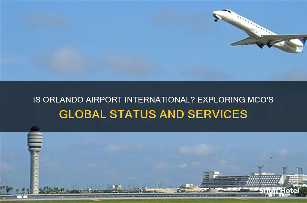 is orlando airport international
