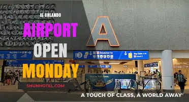 Orlando Airport Monday Operations: Open Hours and Travel Updates