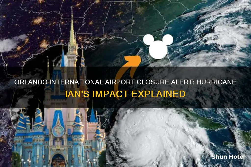 is orlando international airport closing for hurricane ian