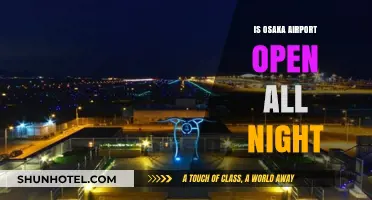 Is Osaka Airport Open 24/7? Nighttime Travel Guide