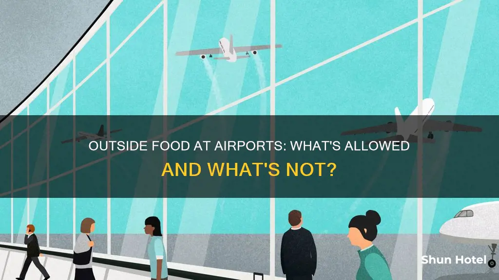 is outside food allowed at airport