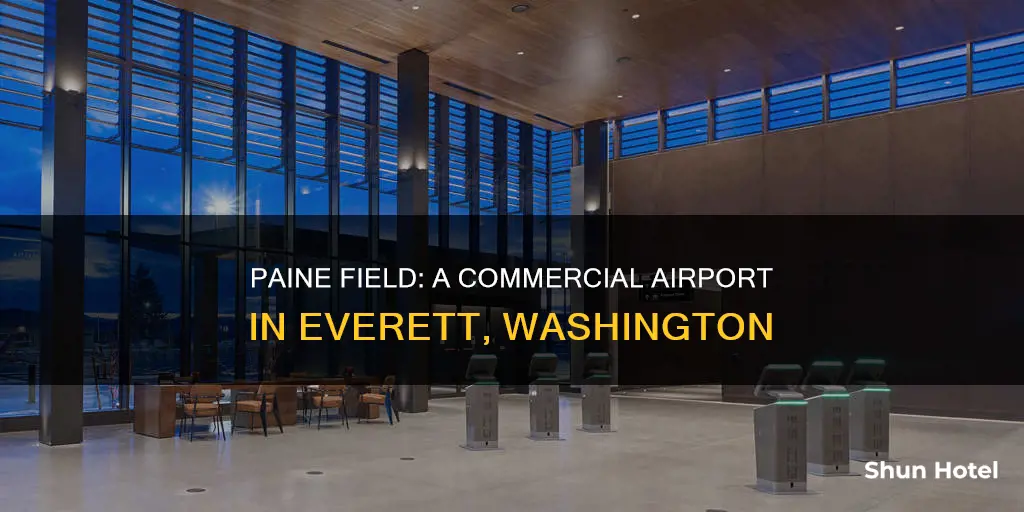 is paine field a commercial airport