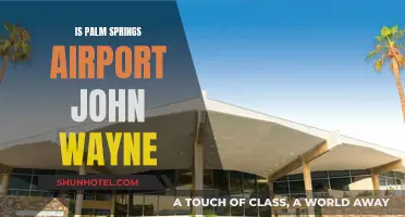 Palm Springs Airport: Named After John Wayne?