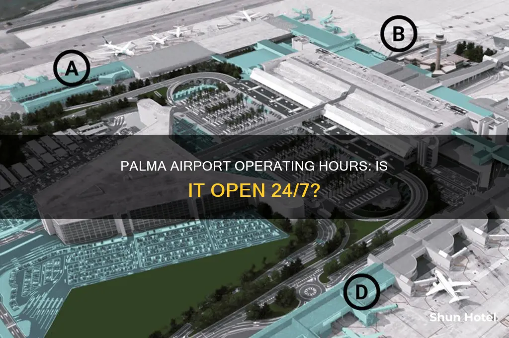 is palma airport open 24 hours