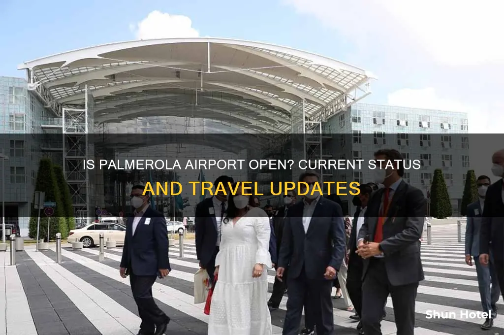 is palmerola airport open