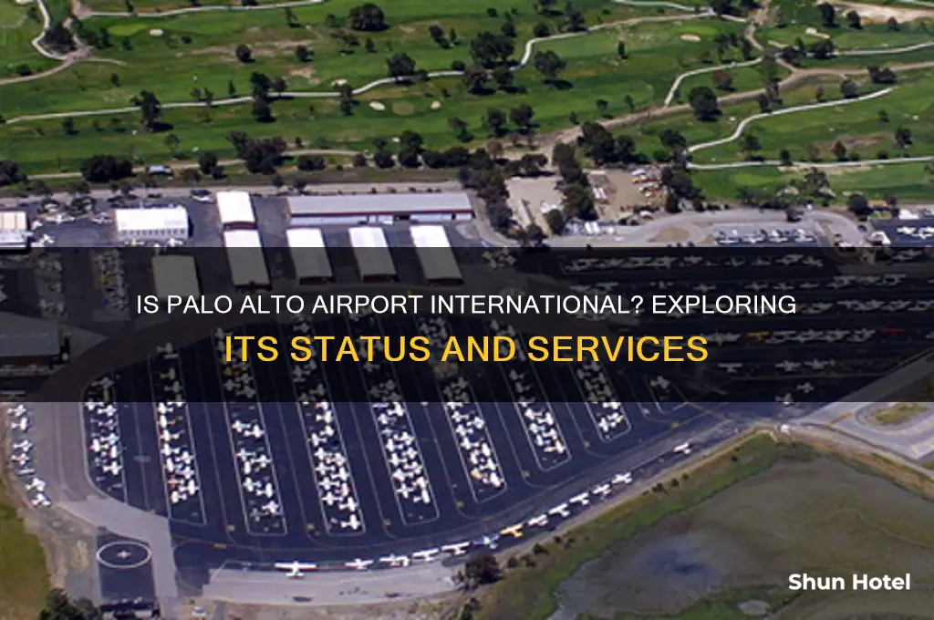 is palo alto airport international
