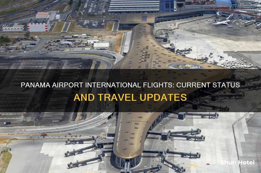 is panama airport open for international flights