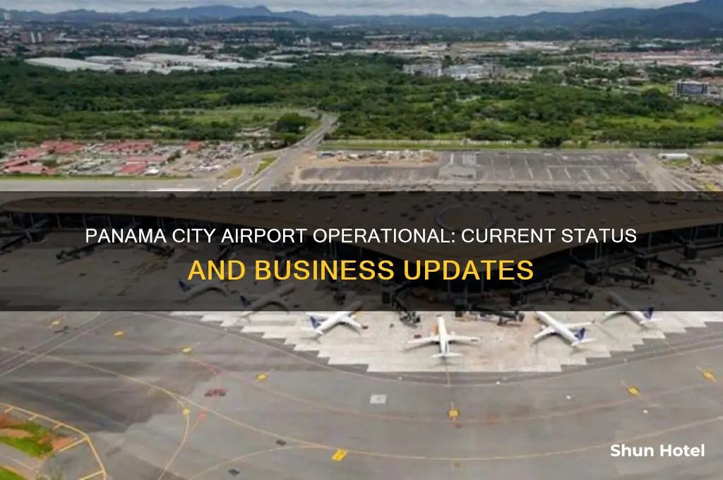 is panama city airport open for business