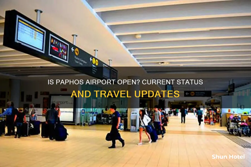is paphos airport open