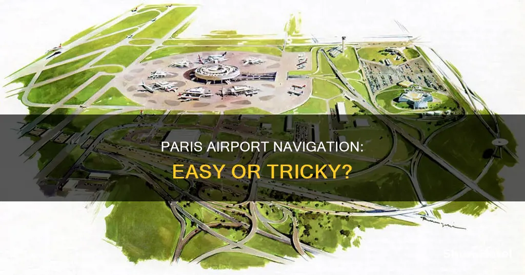 is paris airport easy to navigate