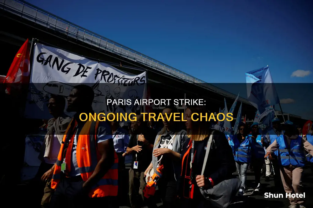 is paris airport still on strike