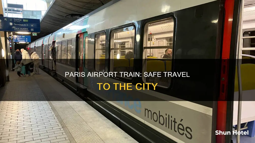 is paris train from airport safe