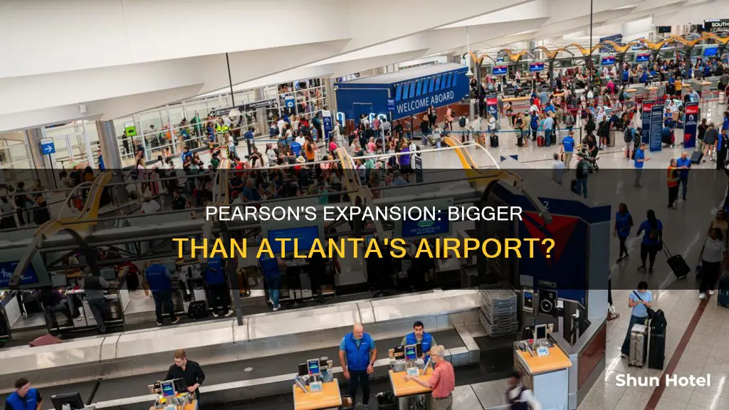 is pearson bigger that atlanta airport