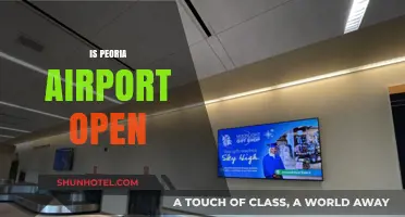Is Peoria Airport Open? Current Status and Travel Updates