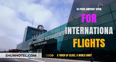 Peru Airport International Flights: Current Status and Travel Updates