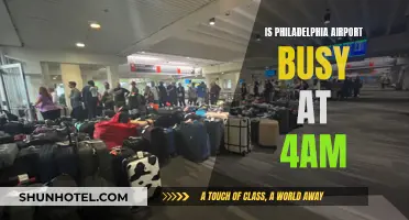 Philadelphia Airport: Calm Before the Storm at 4AM