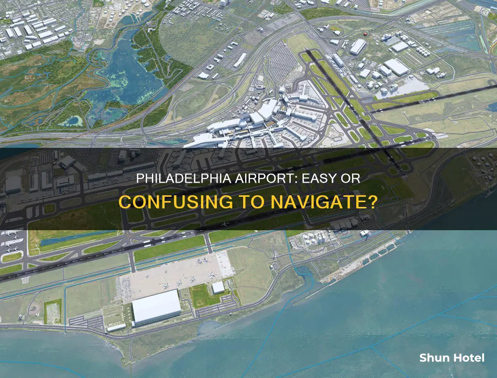 is philadelphia airport easy to navigate