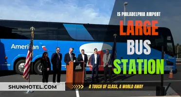 Philadelphia Airport: A Large Bus Hub?