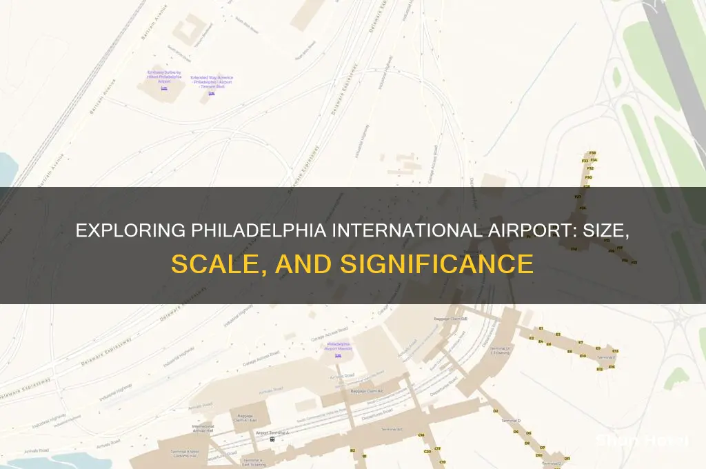 is philadelphia international airport big