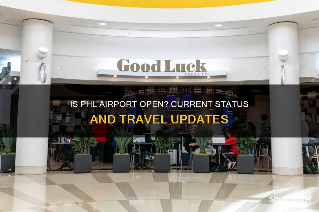 is phl airport open