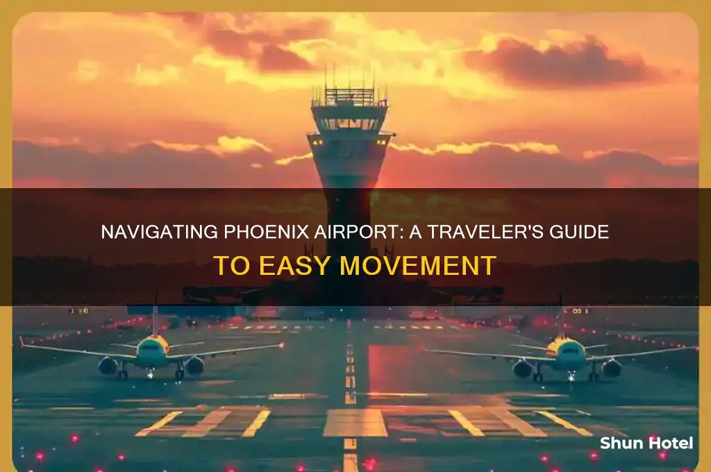 is phoenix airport easy to get around
