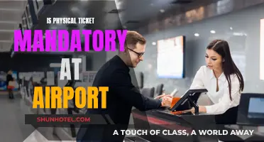 Airports and Physical Tickets: Still Needed or Not?