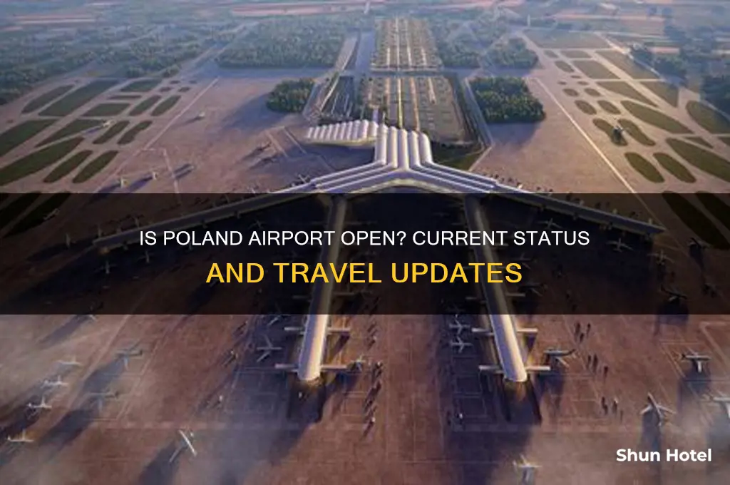 is poland airport open
