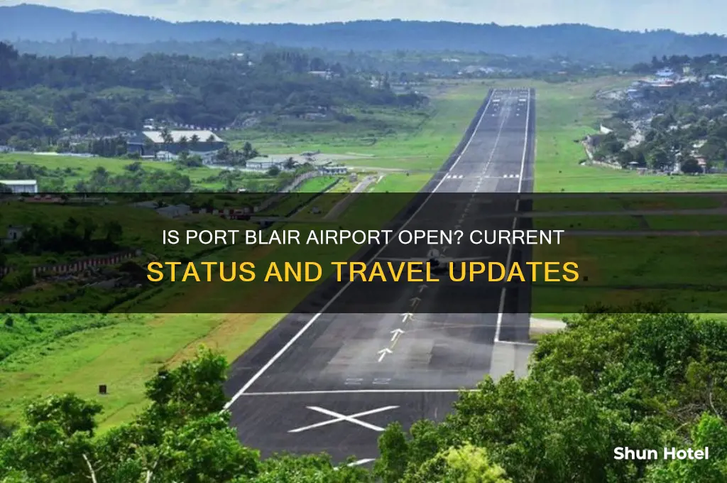 is port blair airport open