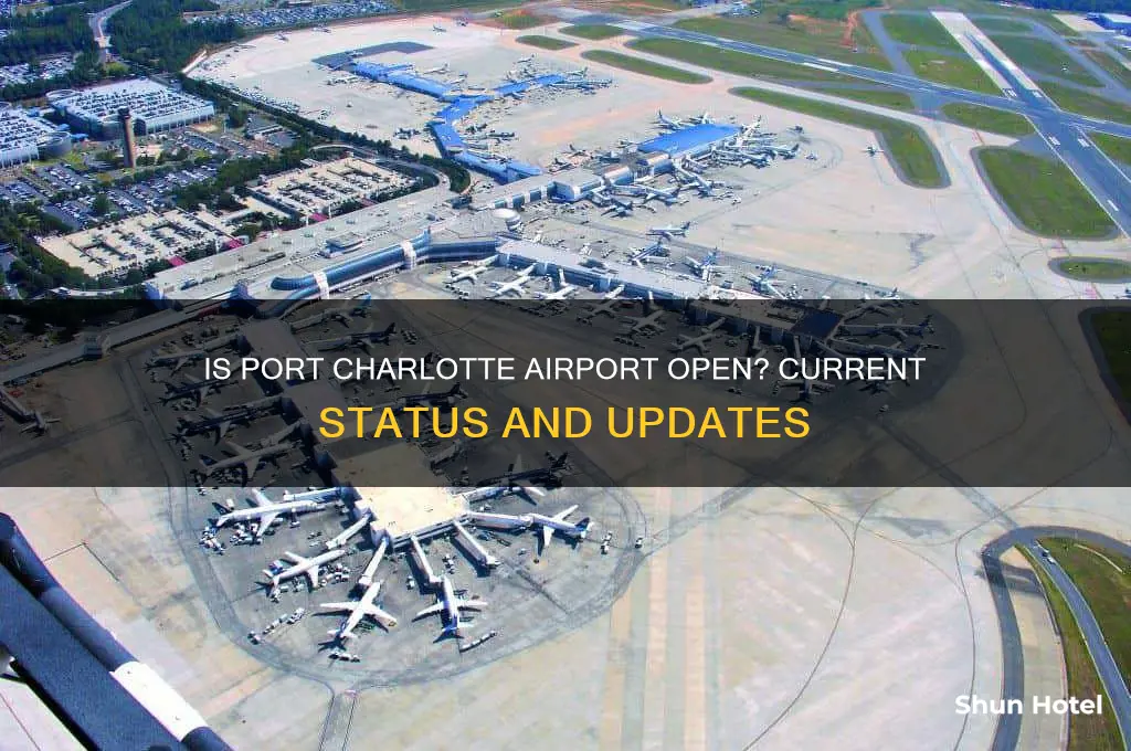 is port charlotte airport open