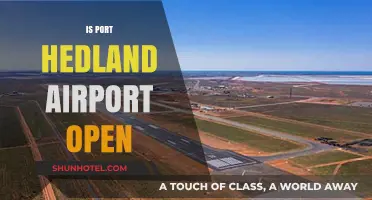 Is Port Hedland Airport Open? Current Status and Updates