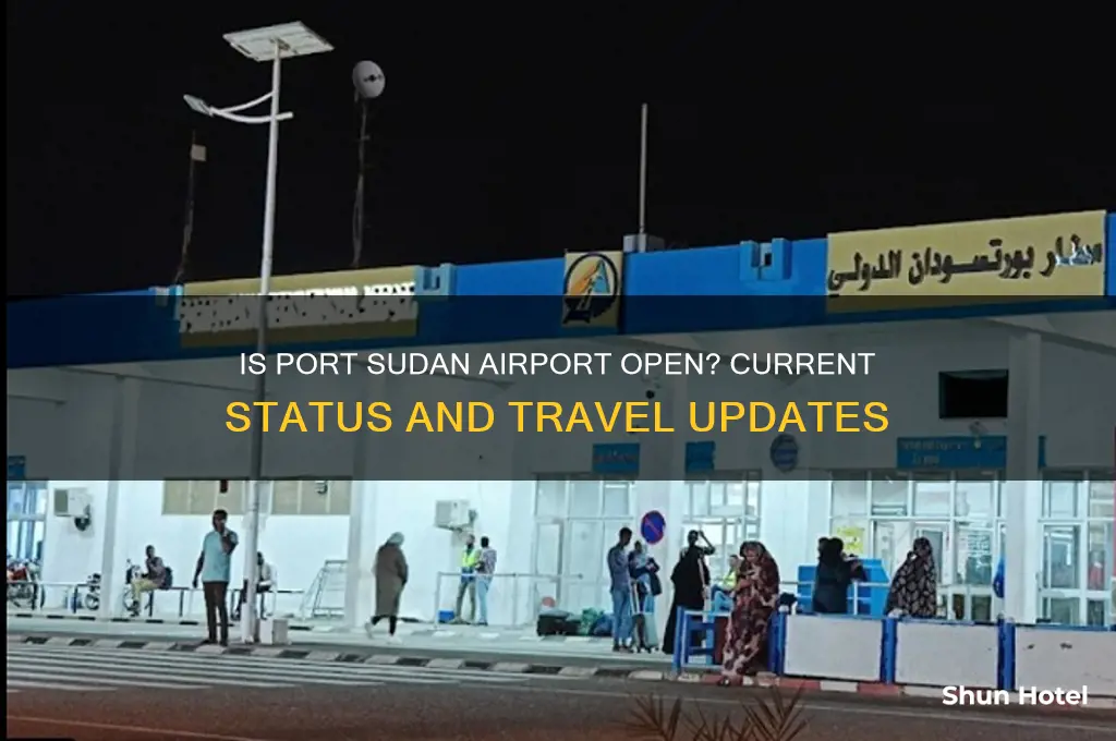 is port sudan airport open