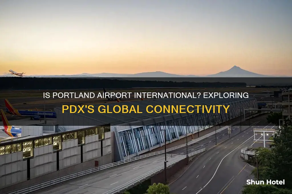 is portland airport international
