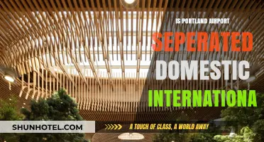 Is Portland Airport Domestic and International Terminals Separate?