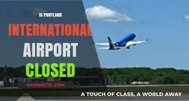 Is Portland International Airport Closed? Current Status and Updates