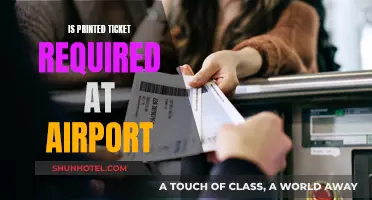 Airports and Printed Tickets: Are They Still Necessary?