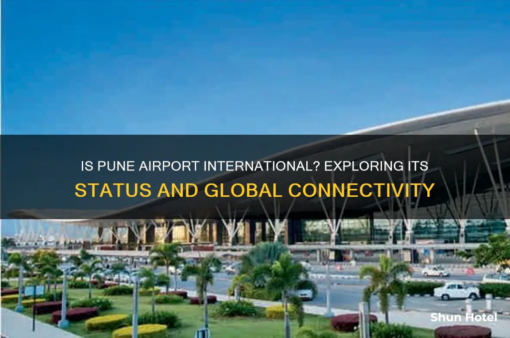 is pune airport international