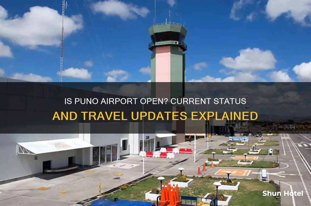 is puno airport open