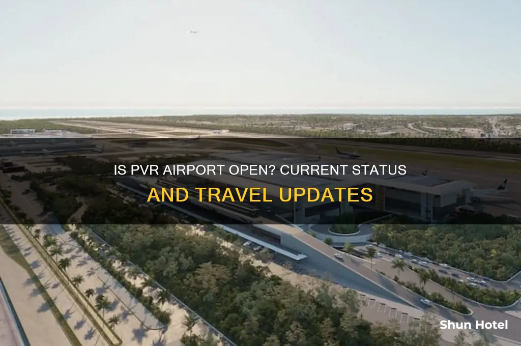 is pvr airport open