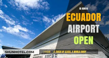 Is Quito Ecuador Airport Open? Current Status and Travel Updates