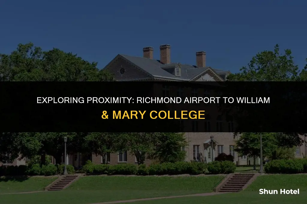 is richmond airport the closest to william and mary college