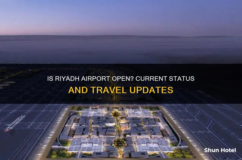is riyadh airport open