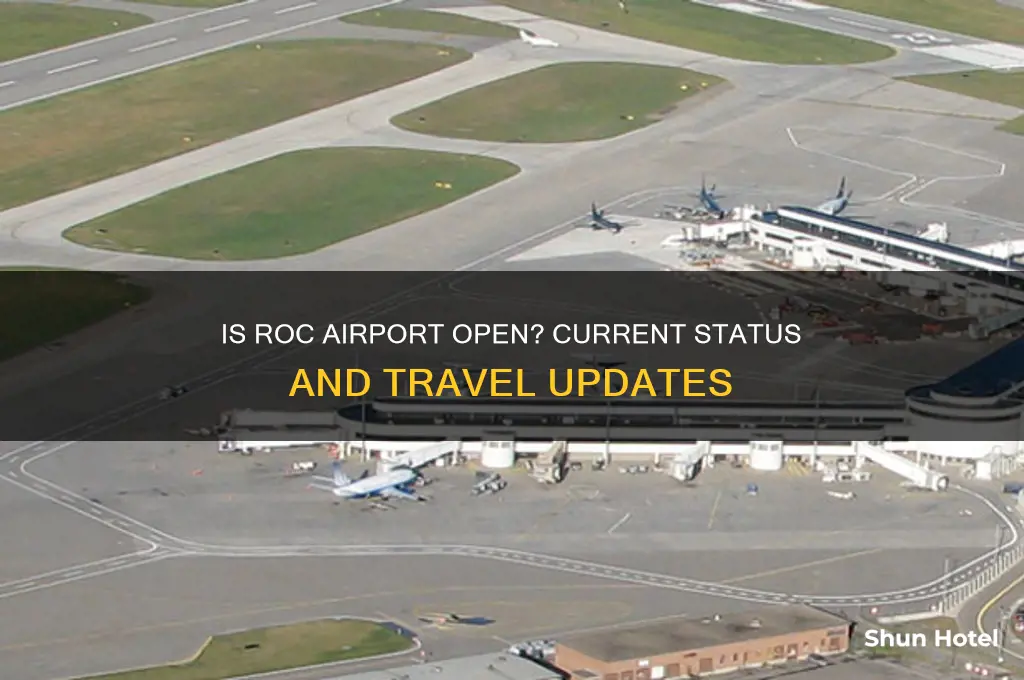 is roc airport open