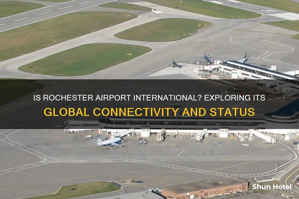 is rochester airport international