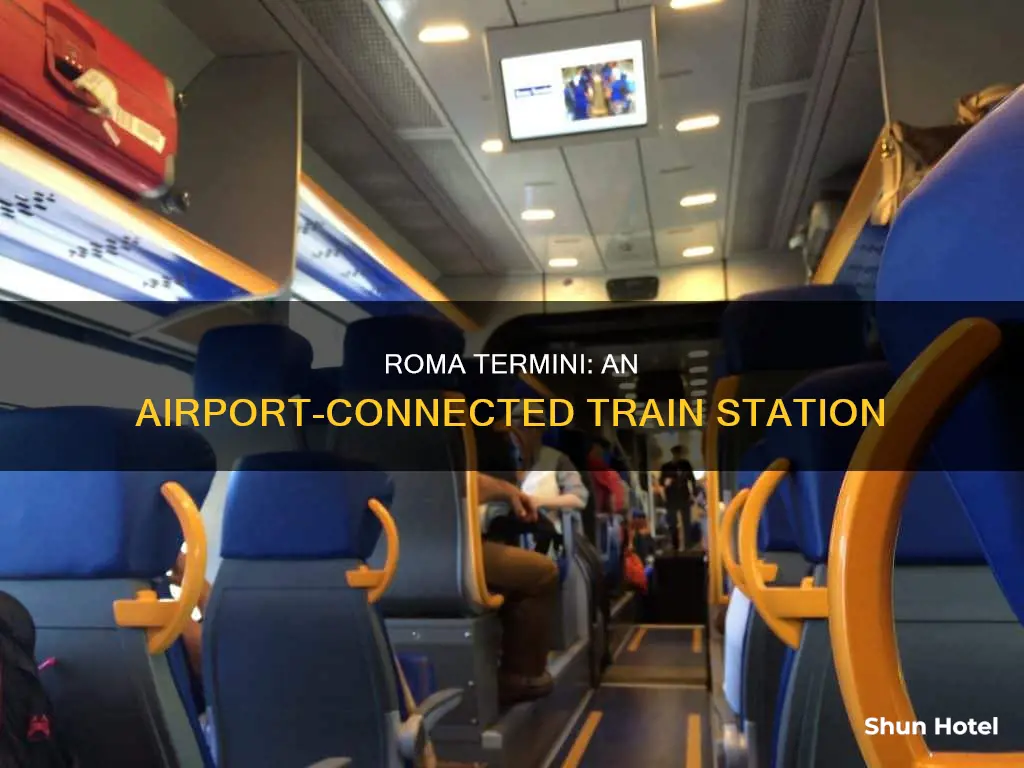 is roma termini in the airport