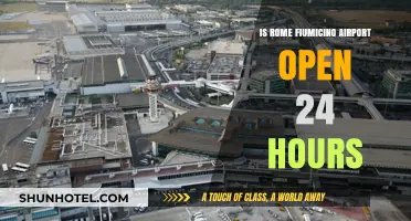 Is Rome Fiumicino Airport Open 24/7? A Comprehensive Guide