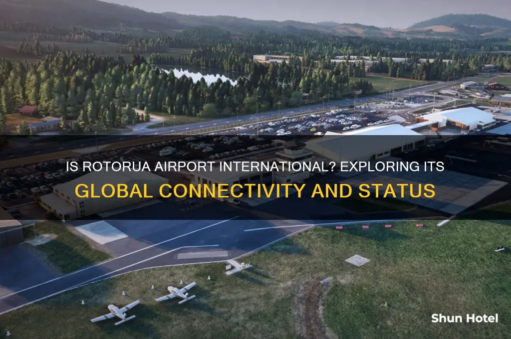 is rotorua airport international
